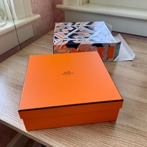 Hermès gift box with festive outer container